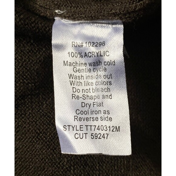 Connected Apparel Sweater Dress Womens Small Pewter Grayish Brown Ombre Cowl NWT - Picture 5 of 10